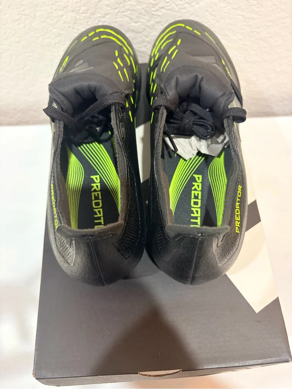 8.5M Adidas Predator League Black Cleat New